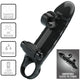 Pretty Love Vibrating Penis Sleeve Tpe Material Black