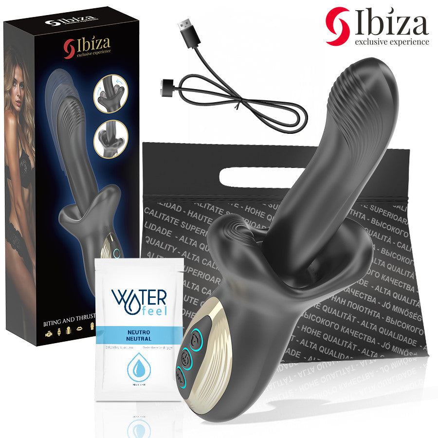 Ibiza – Sensually Powerful Vibrator With Bite And Thrusting Effect