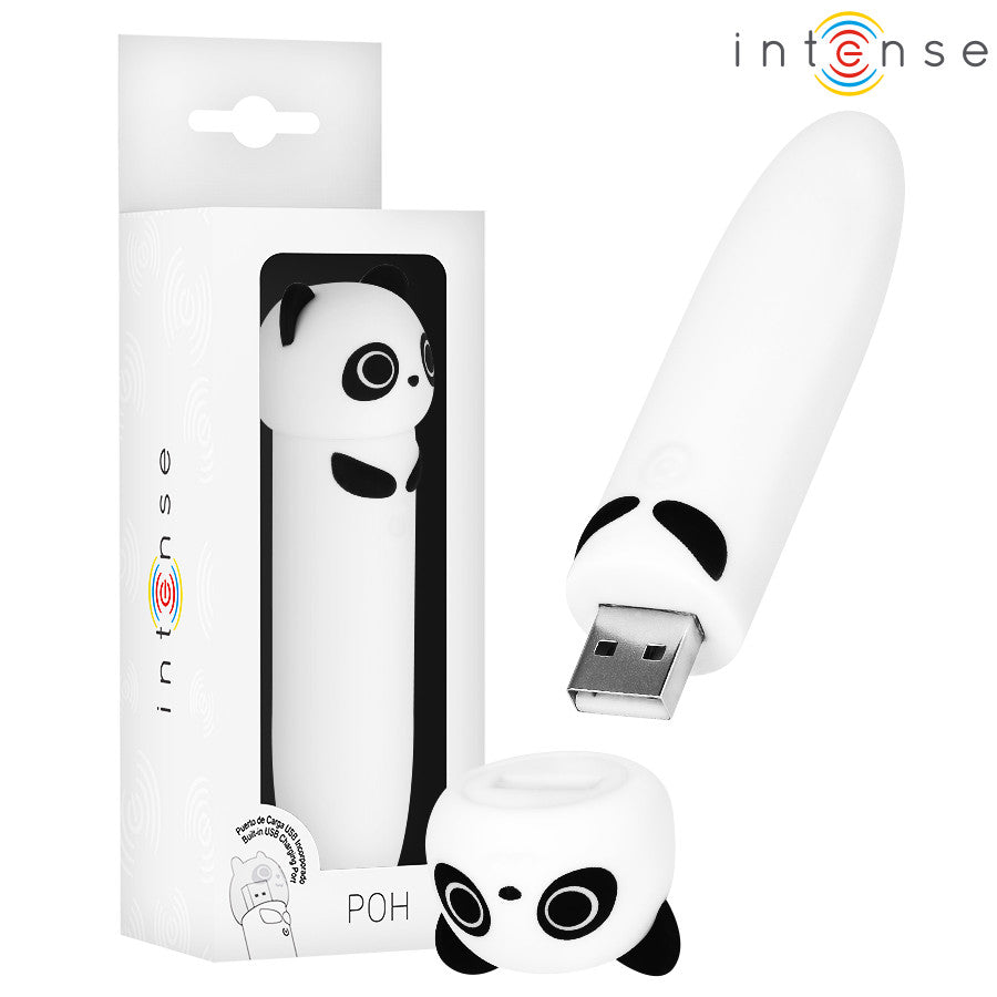 Intense - Premium Usb Rechargeable Vibrating Bullet 10 Cm