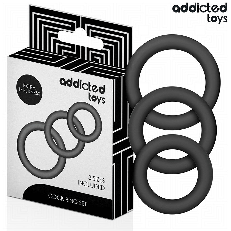 Addicted Toys - Model 1 Silicone Ring Set
