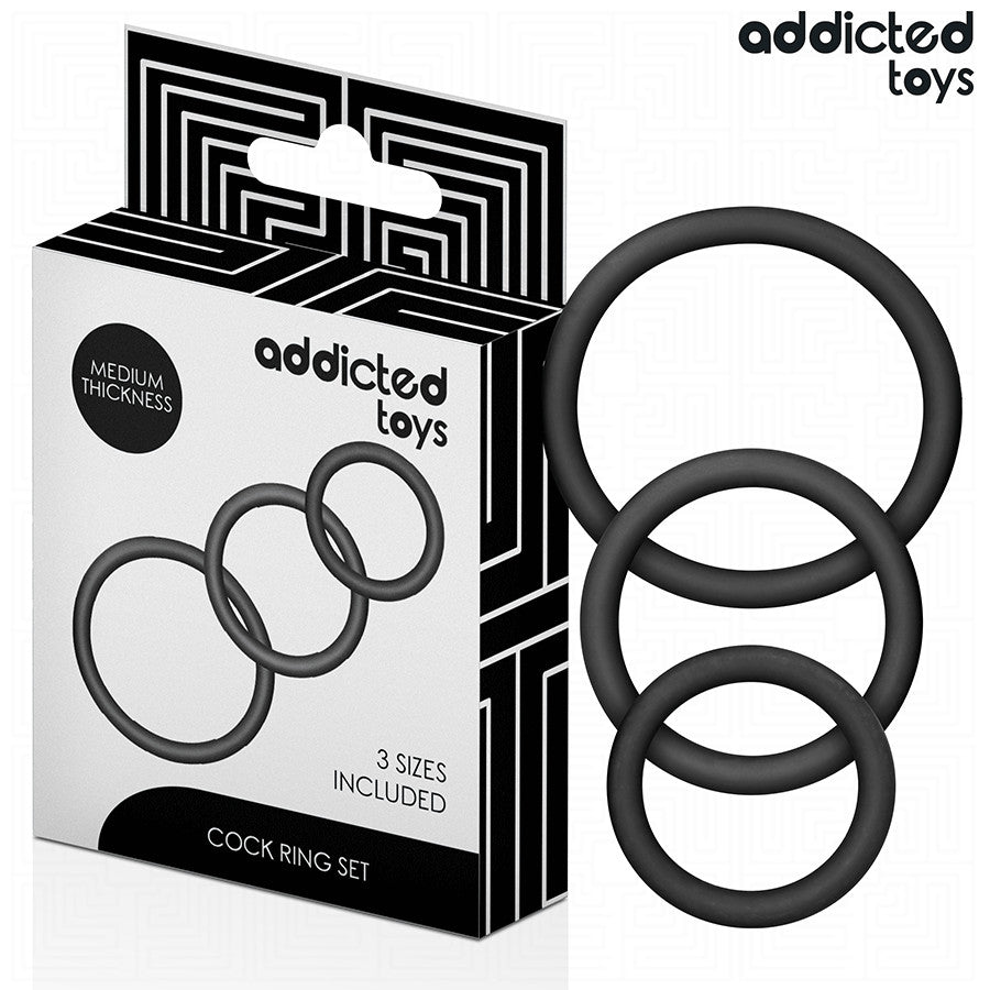 Addicted Toys – Premium Silicone Rings Set Model 2