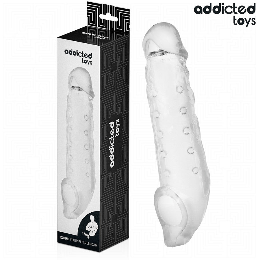 Addicted Toys – Transparent Penis Extender Size S 23 Cm