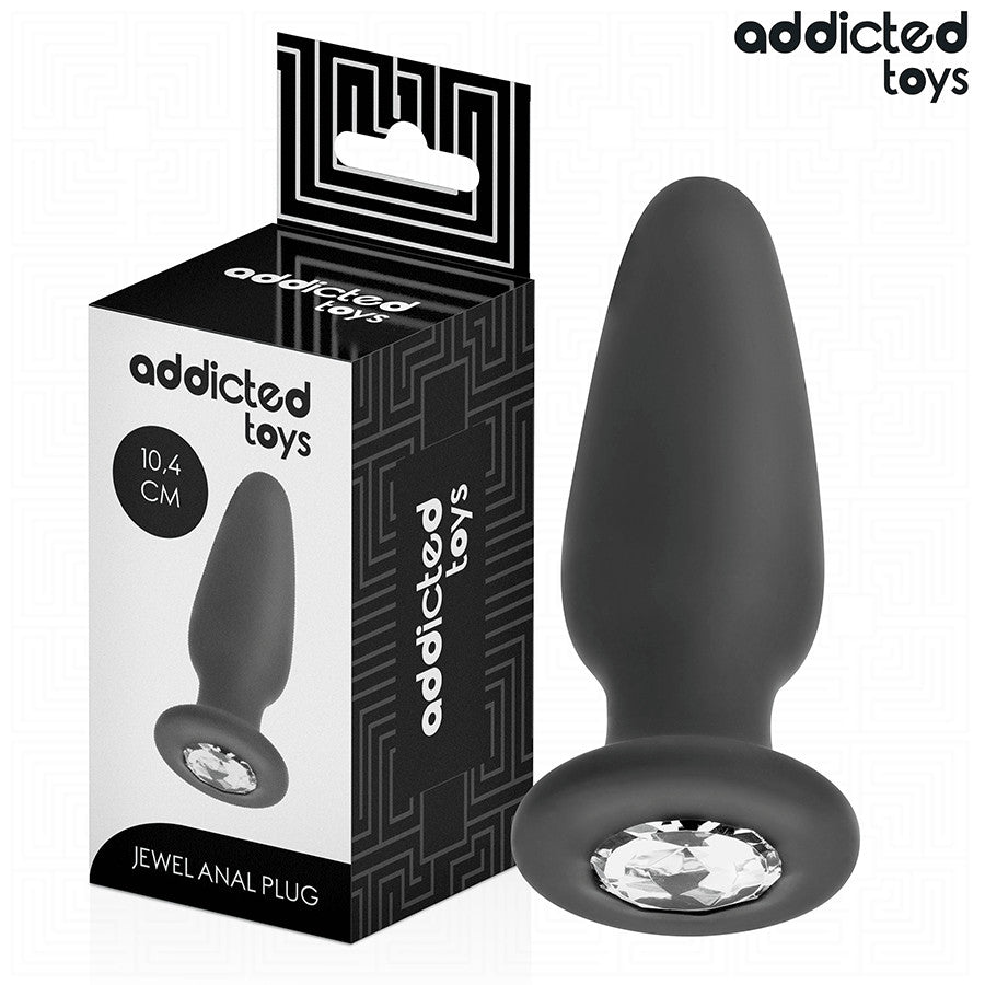 Addicted Toys – Jeweled Silicone Anal Ball Size M 10.4 Cm