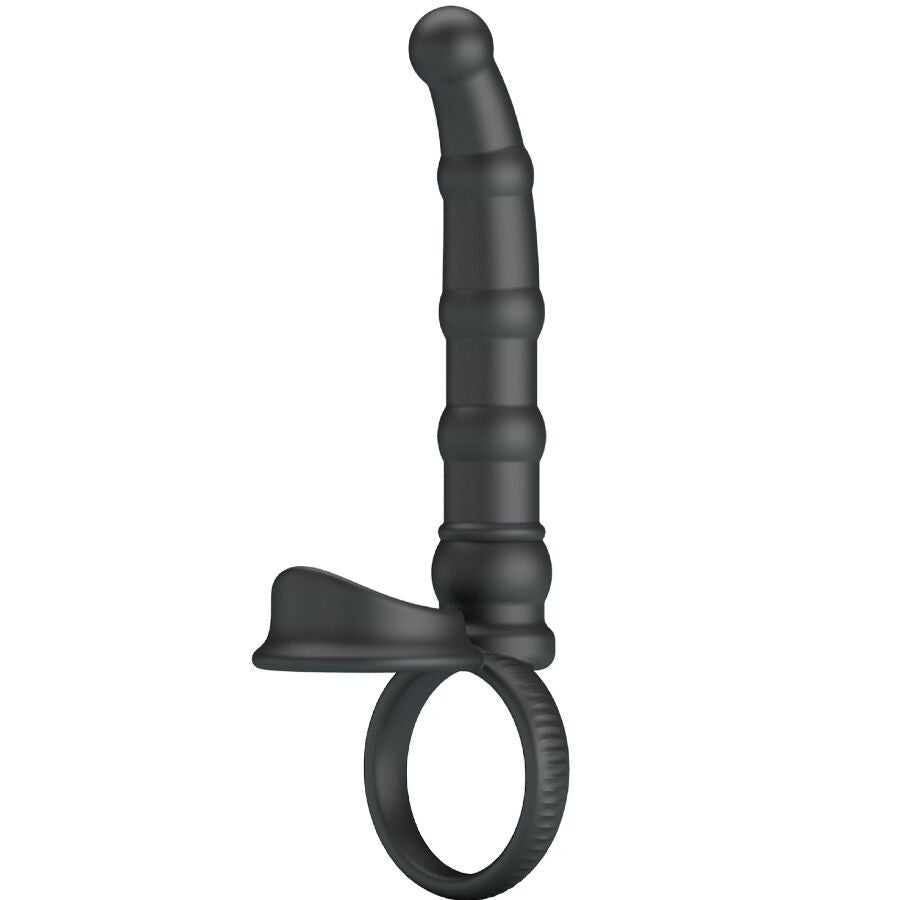 Pretty Love Tatum – Vibrating Penis Ring With Plug 10 Vibrations