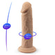 Silexd Dildo Double Layered Thermoreactive Silicone 15.4 Cm Flesh Color