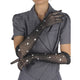 Subblime - Translucent Black Gloves In Size S/m