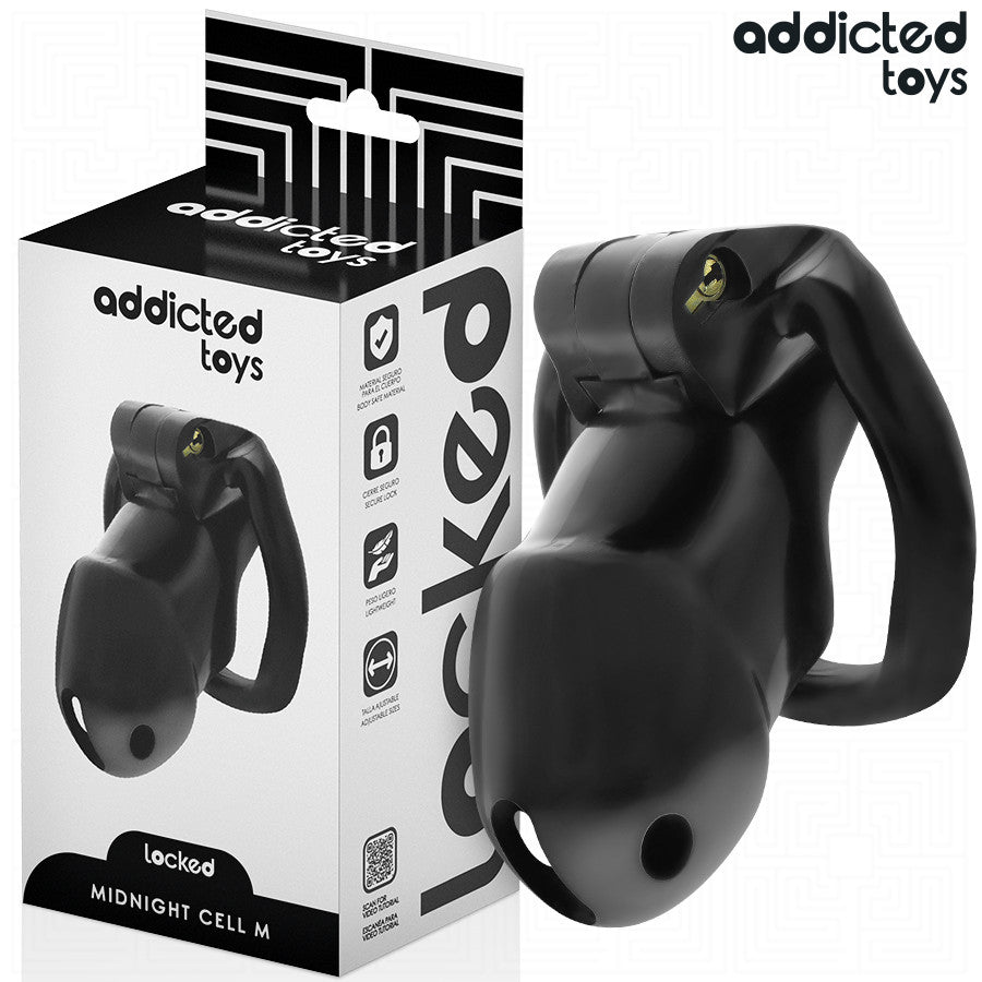 Addicted Toys Locked – Lockable Penis Cage (m)