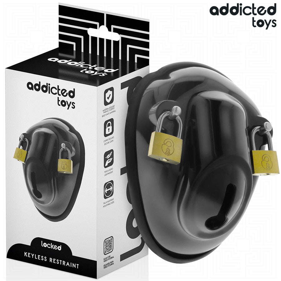 Addicted Toys Locked – Keyless Penis Cage 11.5 Cm