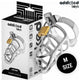 Addicted Toys Locked – Silver Metal Penis Cage Size M