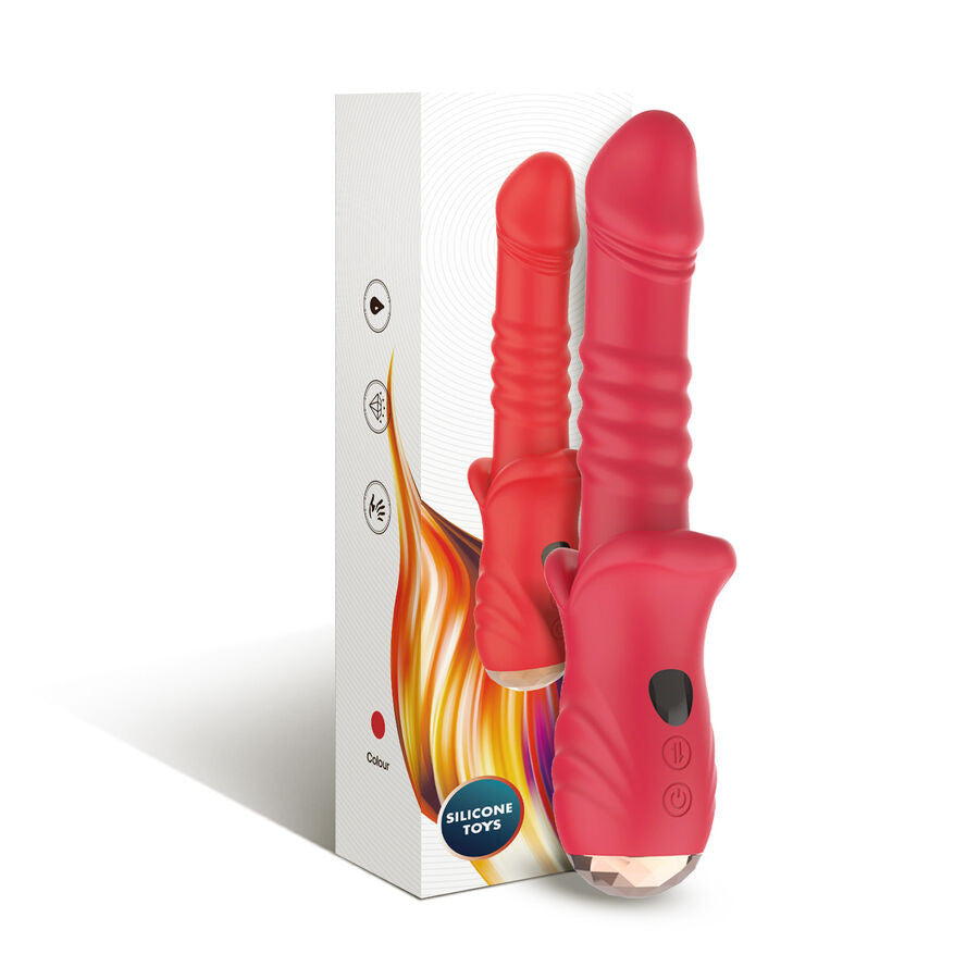 Armony – Stimulating G-spot Vibrator Dildo Red