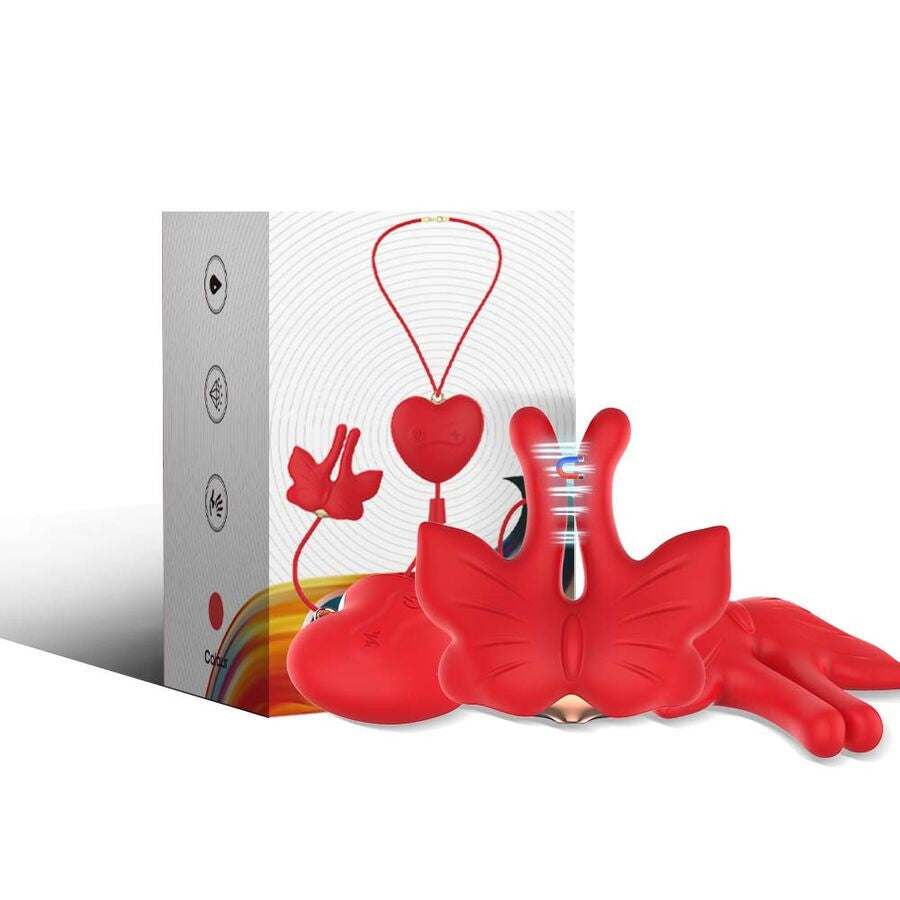 Armony – Vibrating Butterfly-shaped Magnetic Nipple Clamp