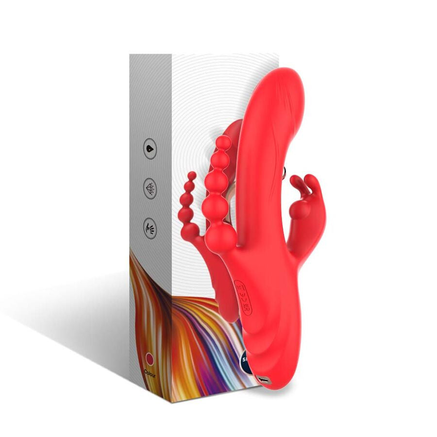 Armony – G-spot And Clitoral Vibrator Red