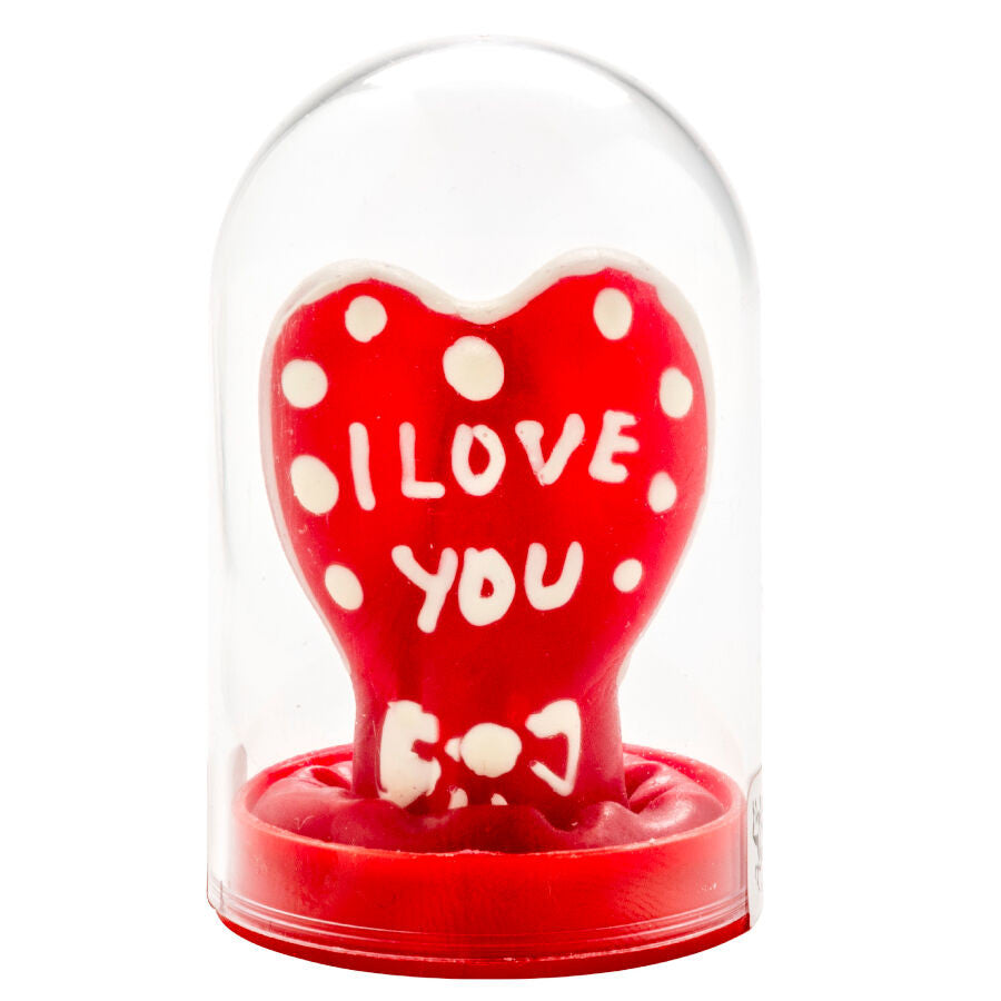 Condomerie – Hand-painted “i Love You” Heart Condom