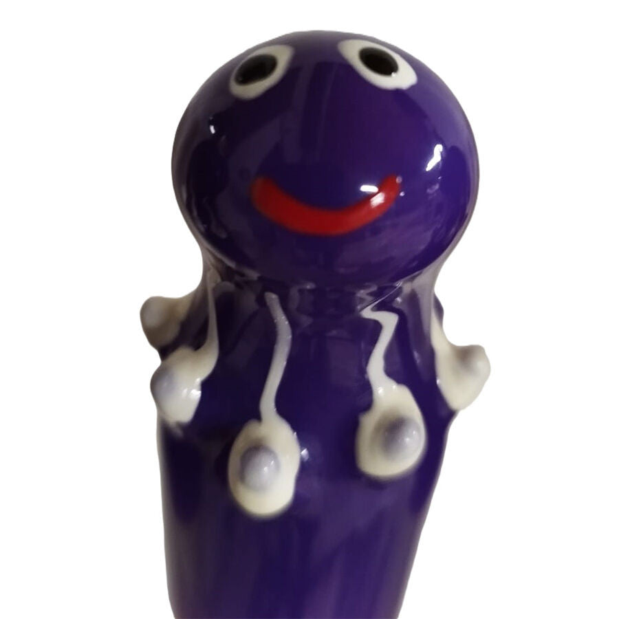 Condomerie - Hand-painted Purple Octopus Pattern Condom