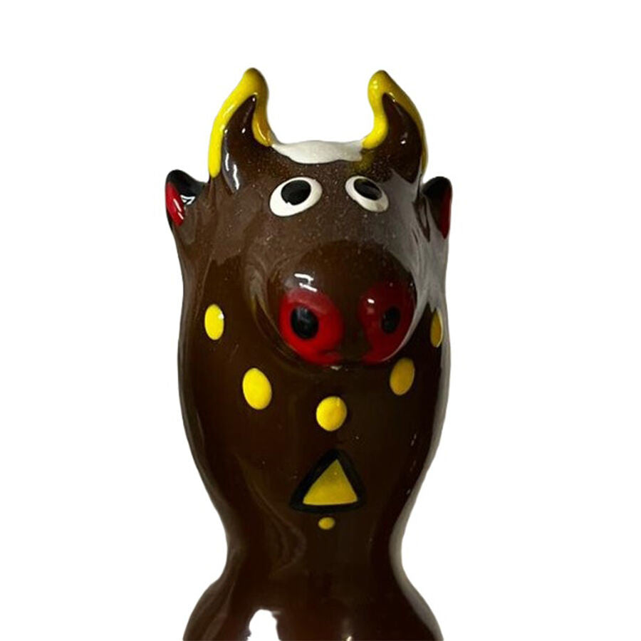 Condomerie – Custom Painted Condom Bull Black Model 2