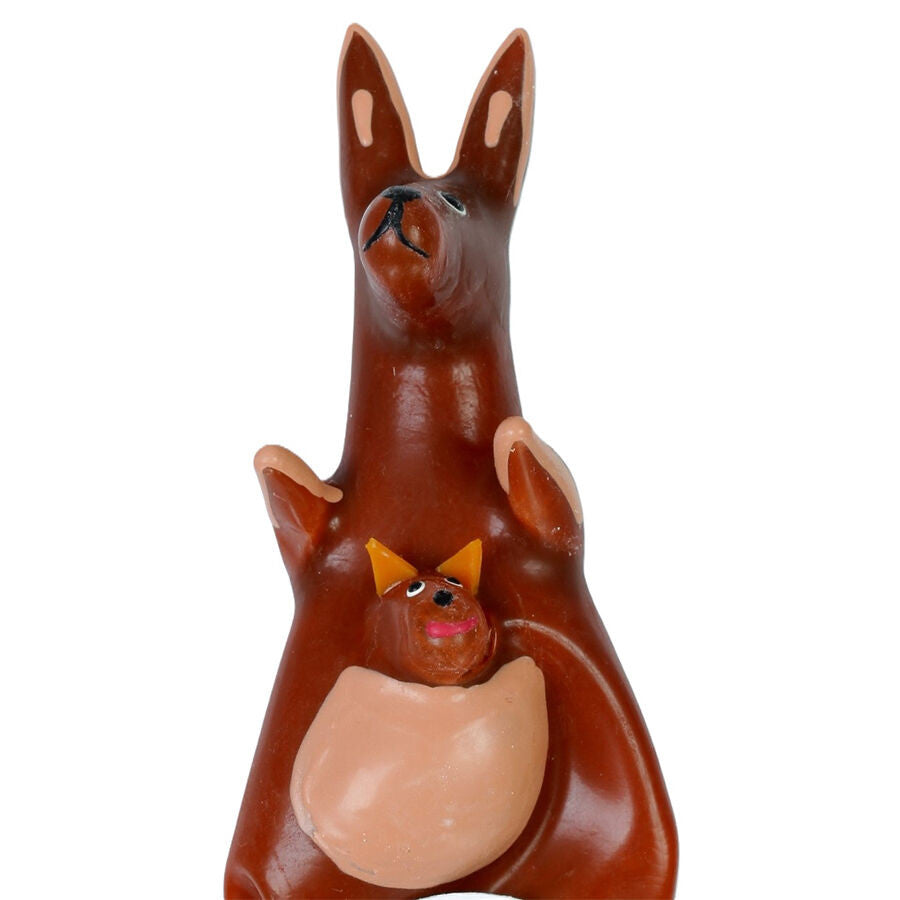 Condomerie – Hand-painted Xl Condom With Kangaroo Pattern