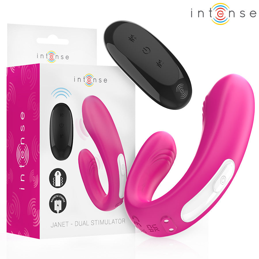 Intense – Double U-shaped Vibrating Stimulator With Remote Control