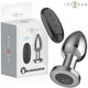 Intense - Metal Anal Vibrator With 10 Vibrations And Remote Control