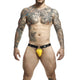 Mob – Yellow Jockstrap With Chains One Size