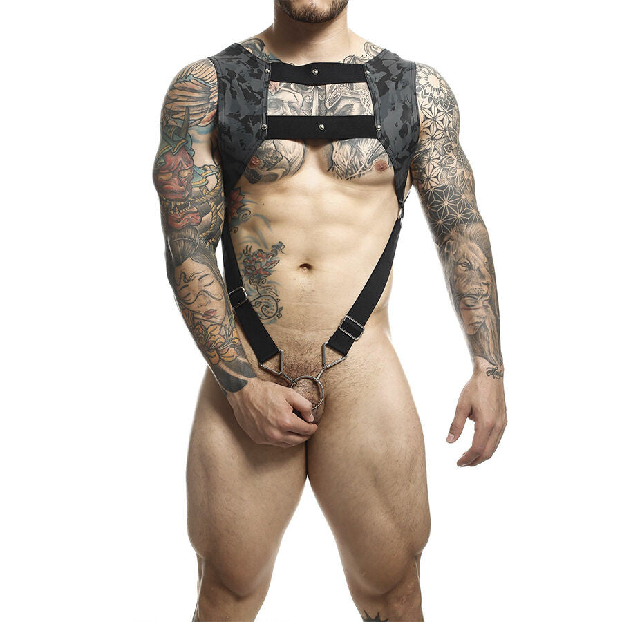 Mob – Premium Strap With Silver Penis Ring Universal Size