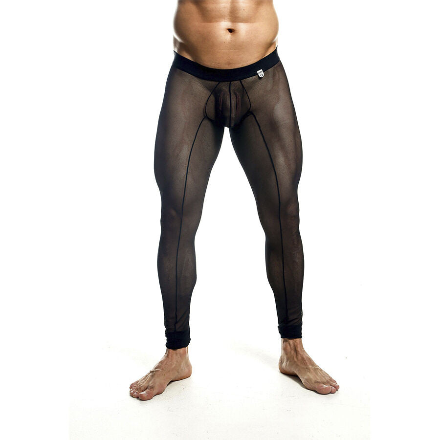 Mob - Transparent Black Tights In Size S