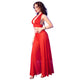 Chilirose - Sensual Red Top And Pants Set In Size L