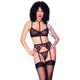 Chilirose - Sensual Black Lingerie Set Size S