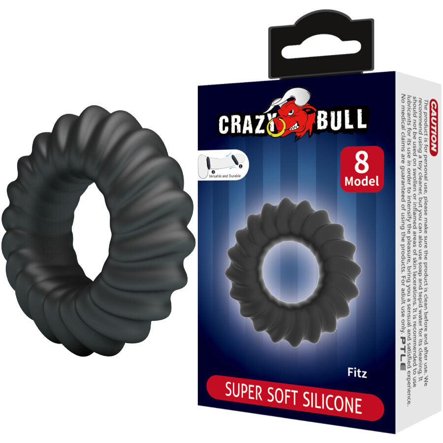 Crazy Bull - Premium Silicone Vibrating Ring Model 8