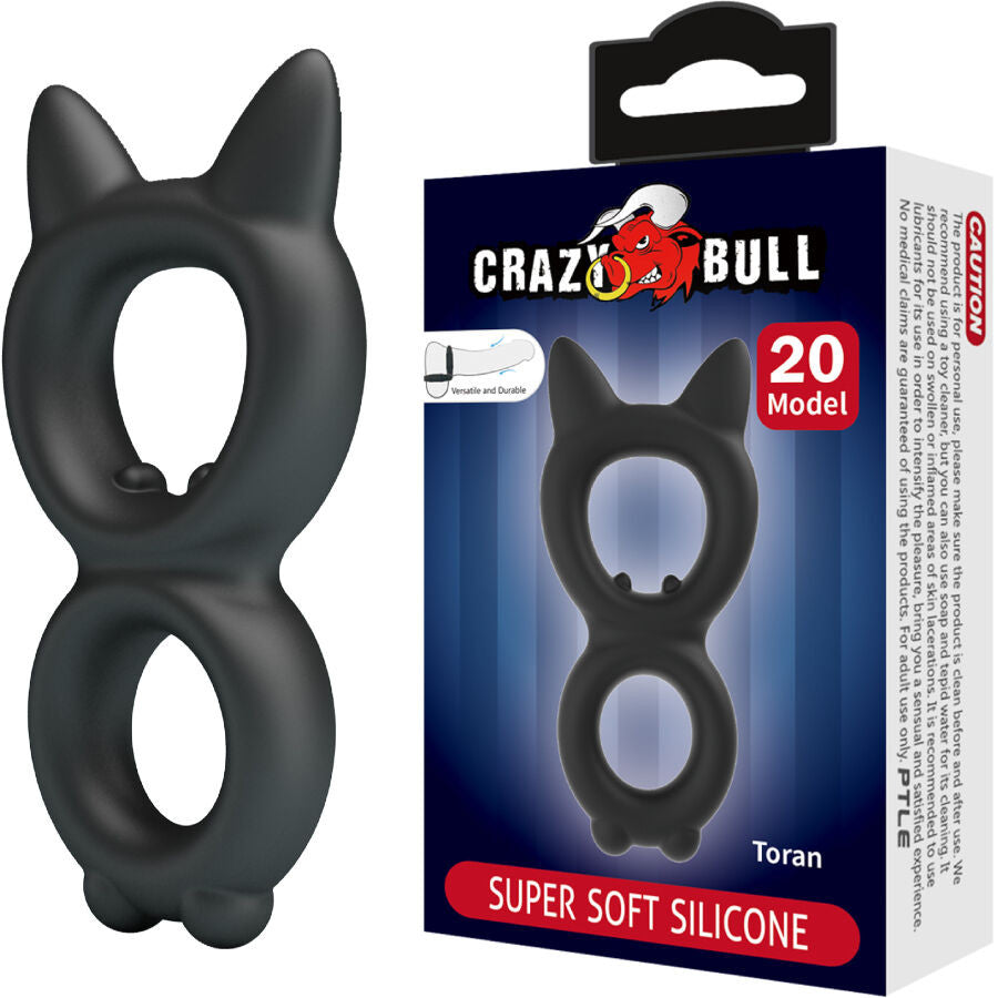 Crazy Bull – Double Silicone Vibrating Ring Model 20