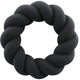 Rocks-off Twist Black – Silicone Masturbation Ring