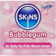 Skins - Bubblegum Flavored Premium Condoms Pack Of 4