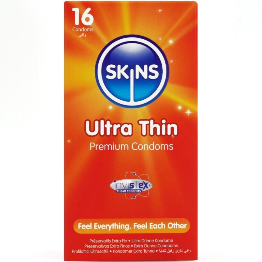 Skins – Ultra Thin Premium Condoms Pack Of 16