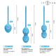 Intense Charli – Premium Kegel Balls In Ocean Blue