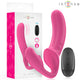 Intense - Amy Double Vibrator With Remote Control 20 Cm Pink