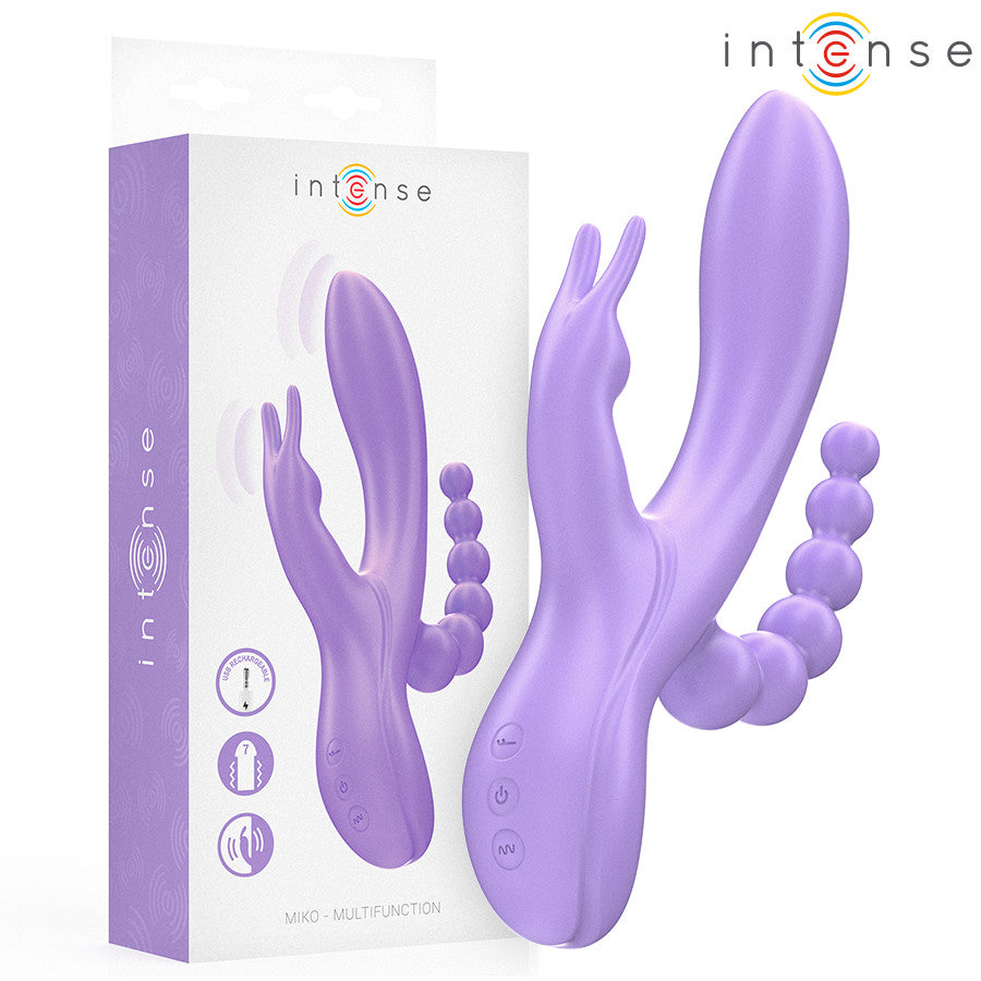 Intense Miko – Three-function Vibrator 7 Vibrations Purple