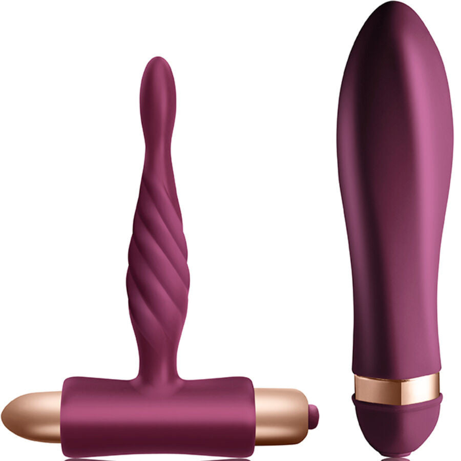 Climaximum - Twisted Vibrator And Beginner Anal Plug