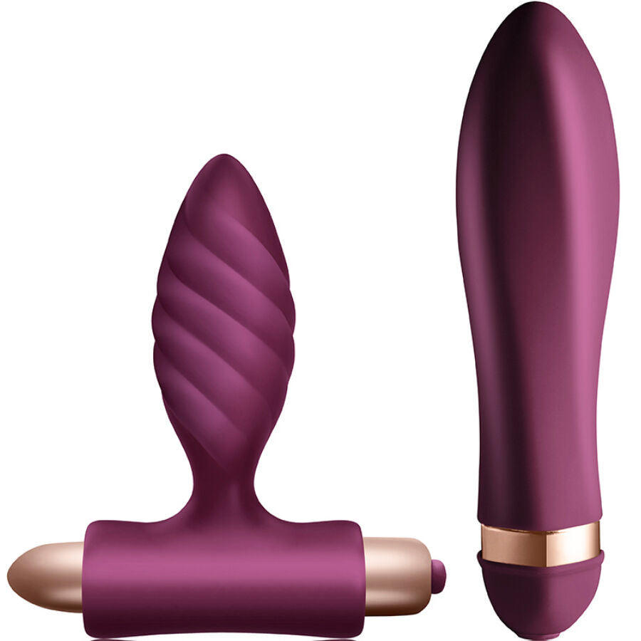 Climaximum – Sensual Vibrator And Anal Plug Set