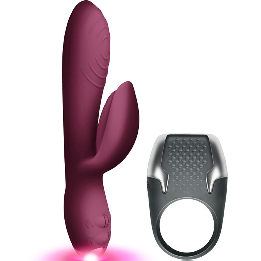 Climaximum - L'amour Set: Bunny Vibrator + Led Ball Ring