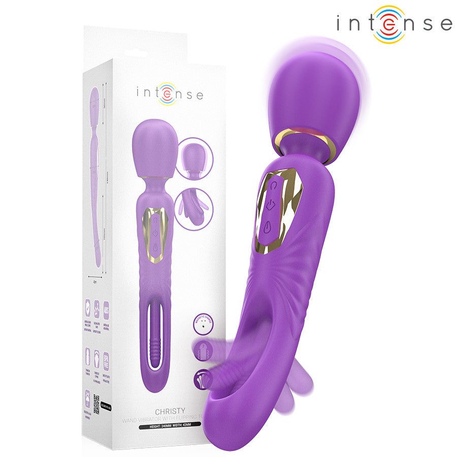 Intense – Vibrating Neck Massager With Rotating Tongue