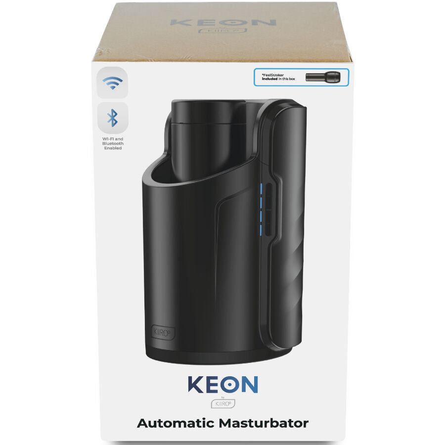 Kiiroo Automatic Masturbator Wifi Control Synchronized Experience Black 23 Cm