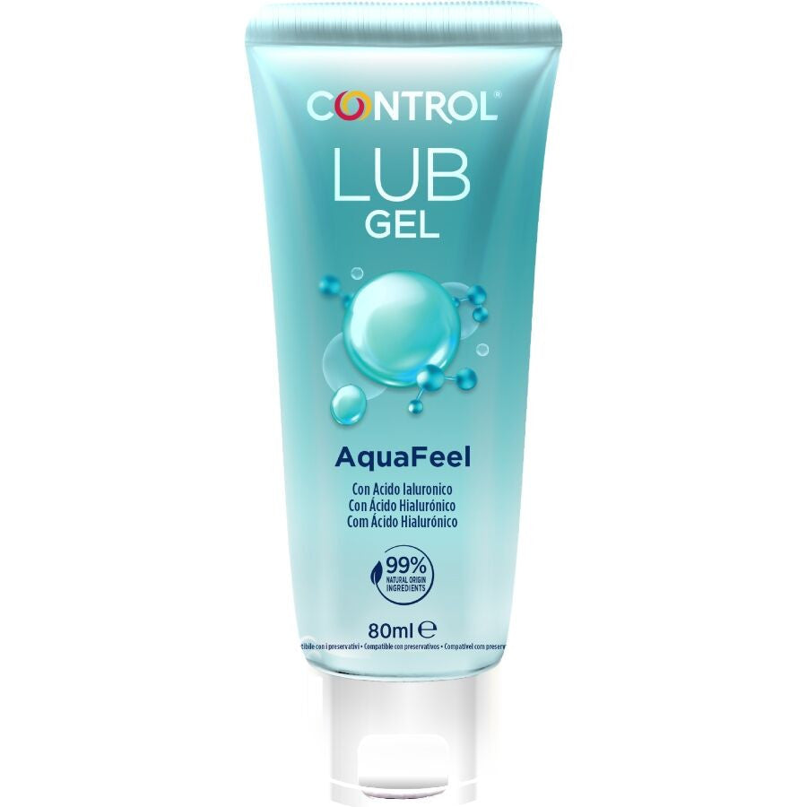 Control Aquafeel – Premium Lubricant With Hyaluronic Acid 80 Ml