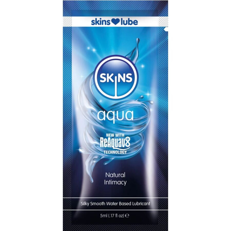 Skins Aqua – Water-based Lubricant 5 Ml Single Dose