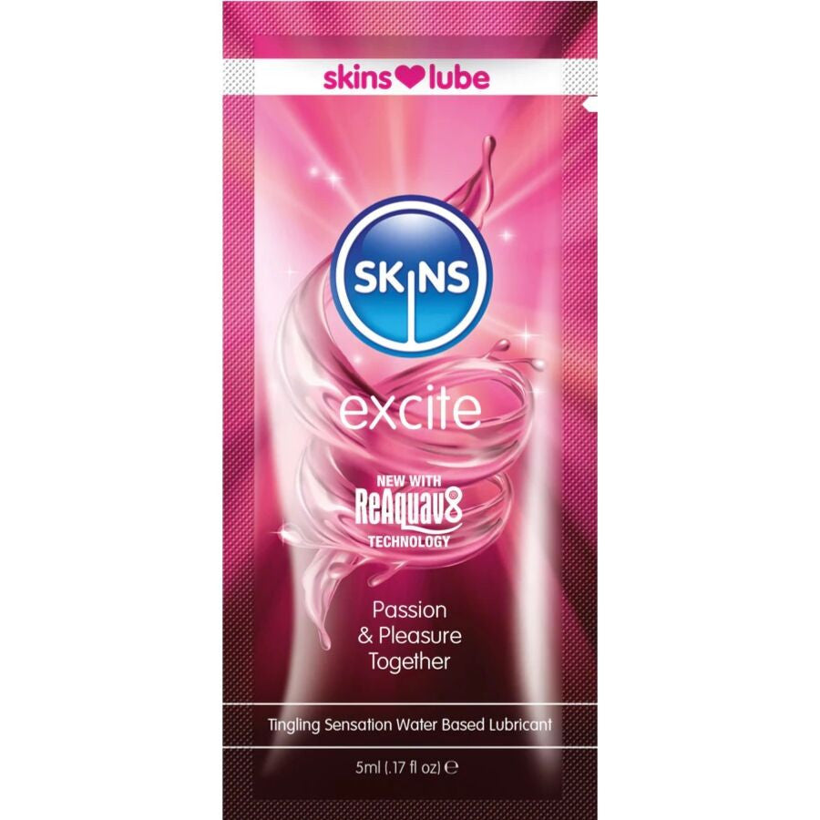 Skins Excite Water-based Lubricant 5 Ml Unit Dose