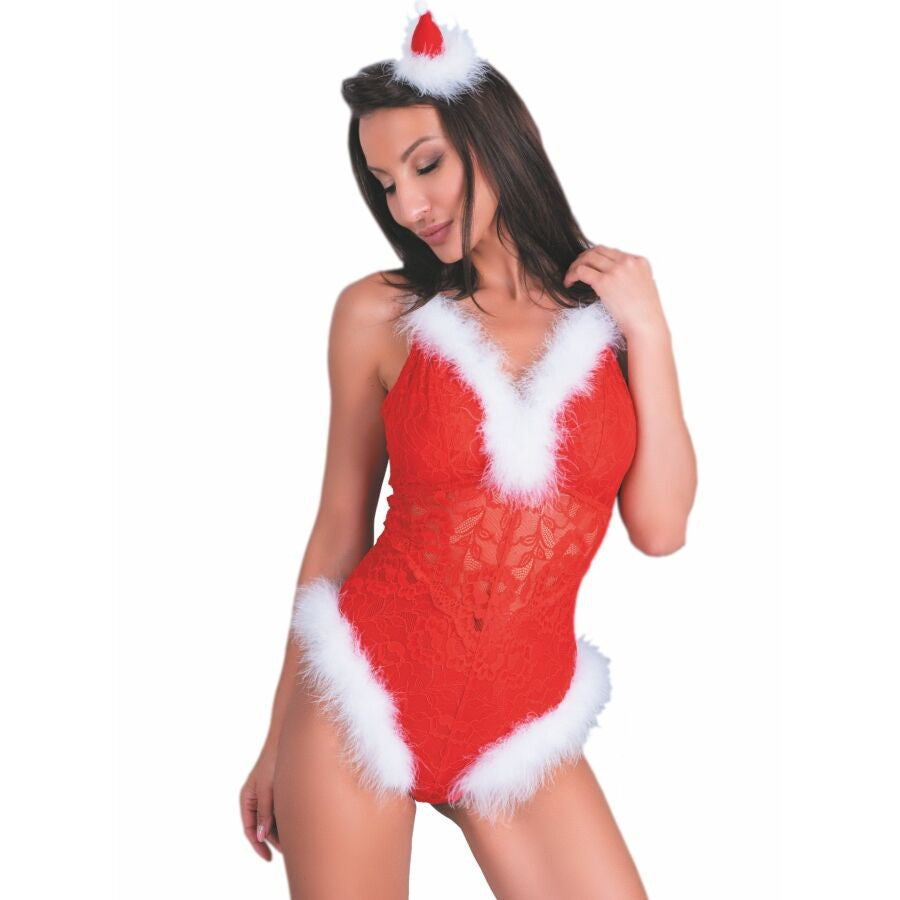 Livco Corsetti Fashion – Sensual Santa Claus Bodysuit L/xl