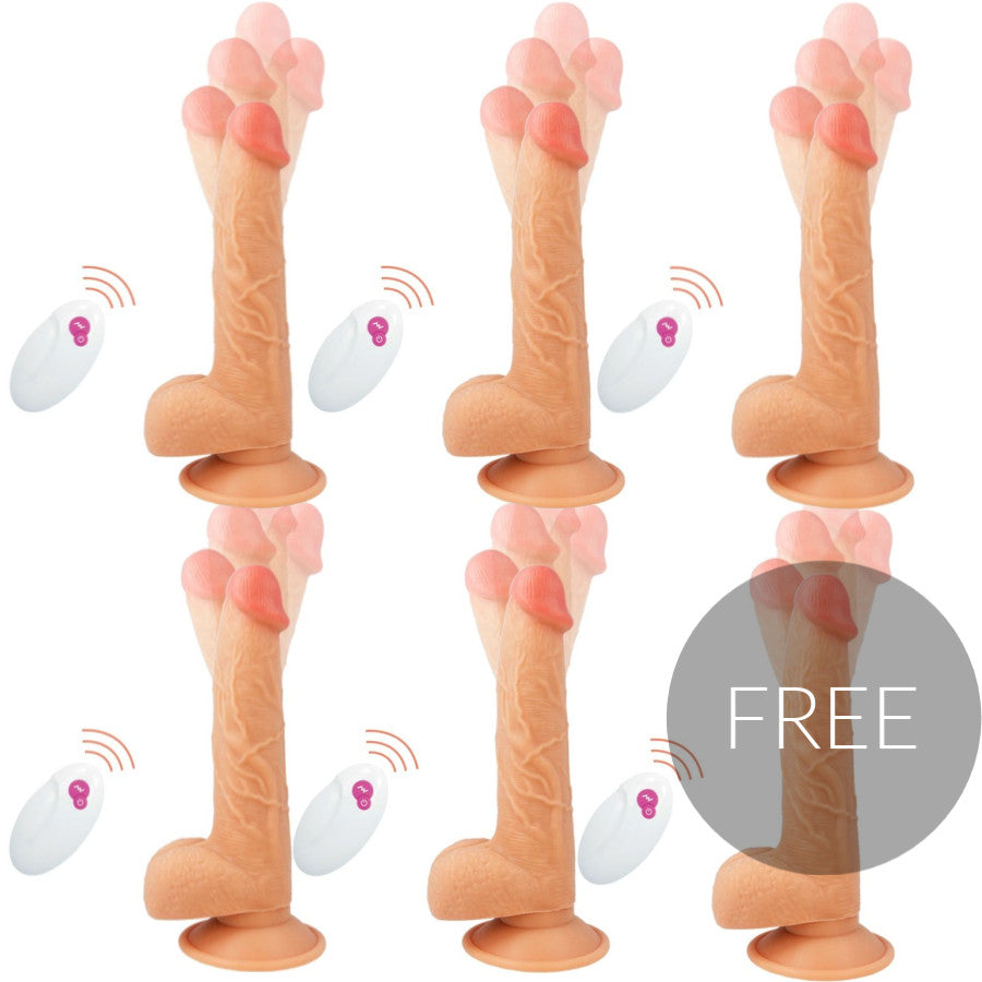 Cyber silicont - Remote-controlled Lifelike Masturbator 23.88 Cm