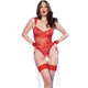 Chilirose - Sensual Open Bottom Bodysuit In Size Xl