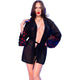 Chilirose - Black Babydoll And Thong Set