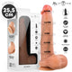 Mr Intense Dildo Realistic Suction Cup 25.5 Cm Black