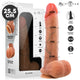 Mr Intense Dildo With Suction Ring Realistic 25.5 Cm Black