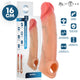 Mr Intense Penis Sleeve Flexible Silicone 16 Cm Black